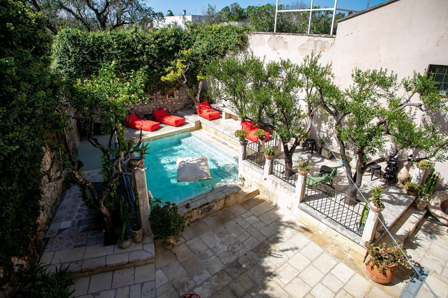 Palazzo Mandurino Luxury Relais Bed & Breakfast Zollino Exterior foto