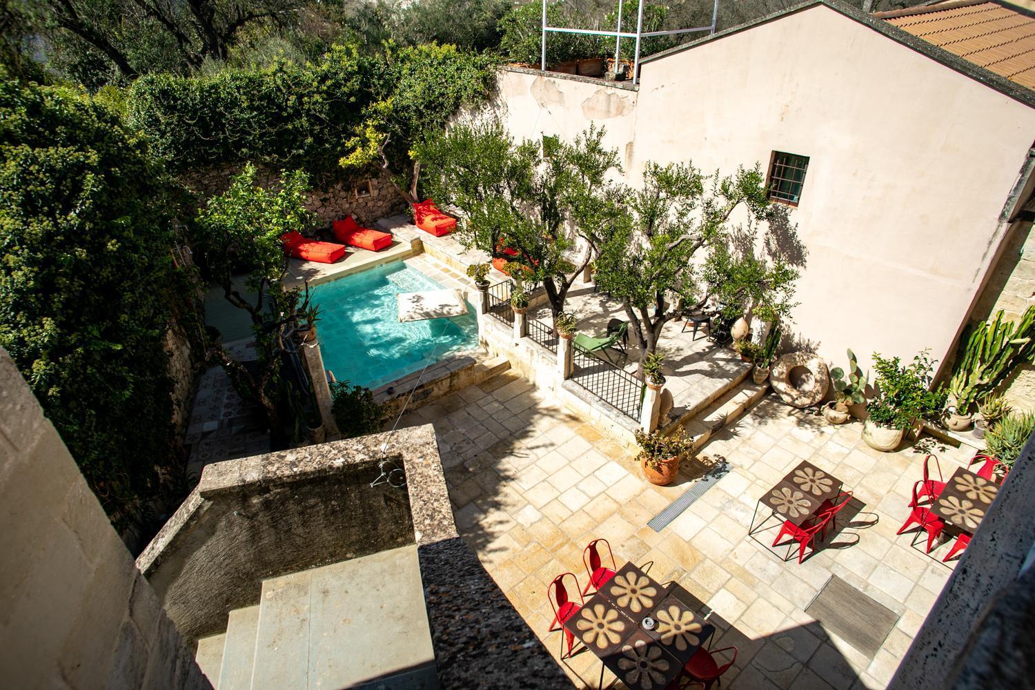 Palazzo Mandurino Luxury Relais Bed & Breakfast Zollino Exterior foto